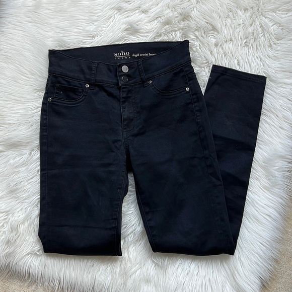 SOHO High Waist Legging Black Size 2 - Picture 1 of 6